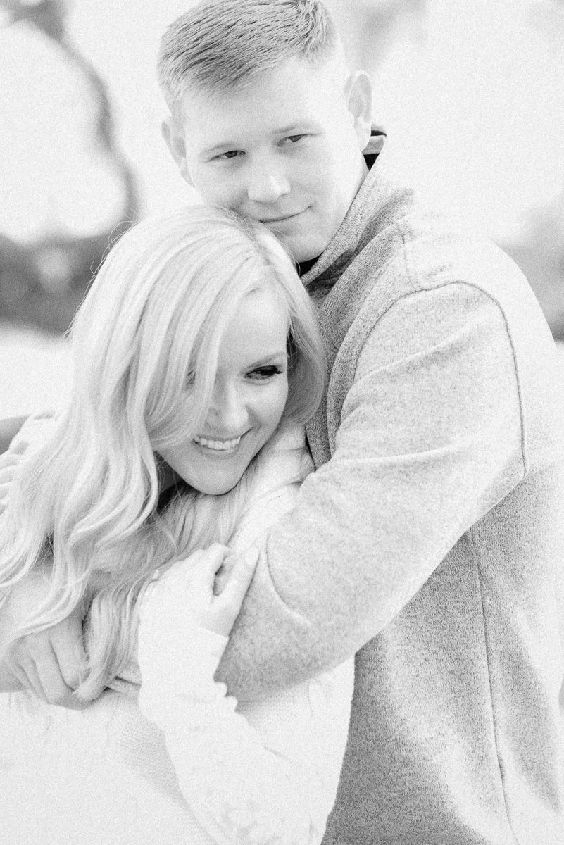 black and white photo