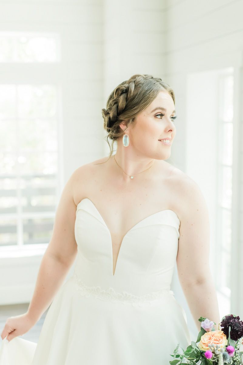 a bride at The Carriage House