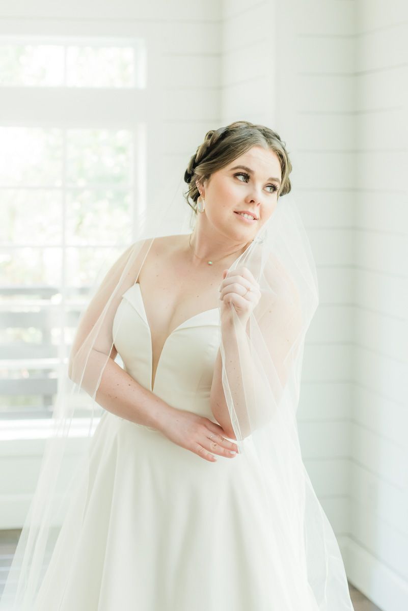 a bride at The Carriage House