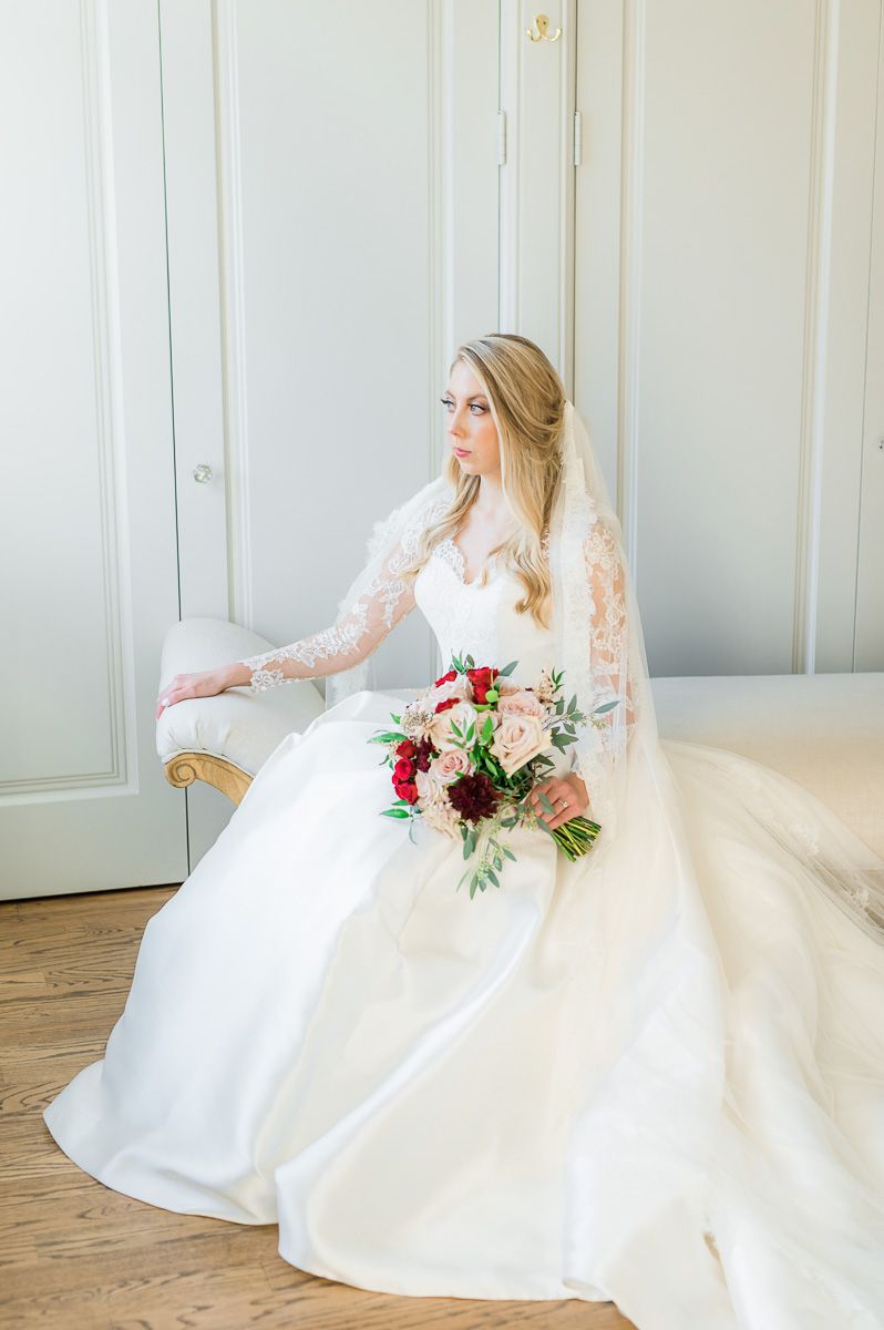 bride at The Creative Chateau 