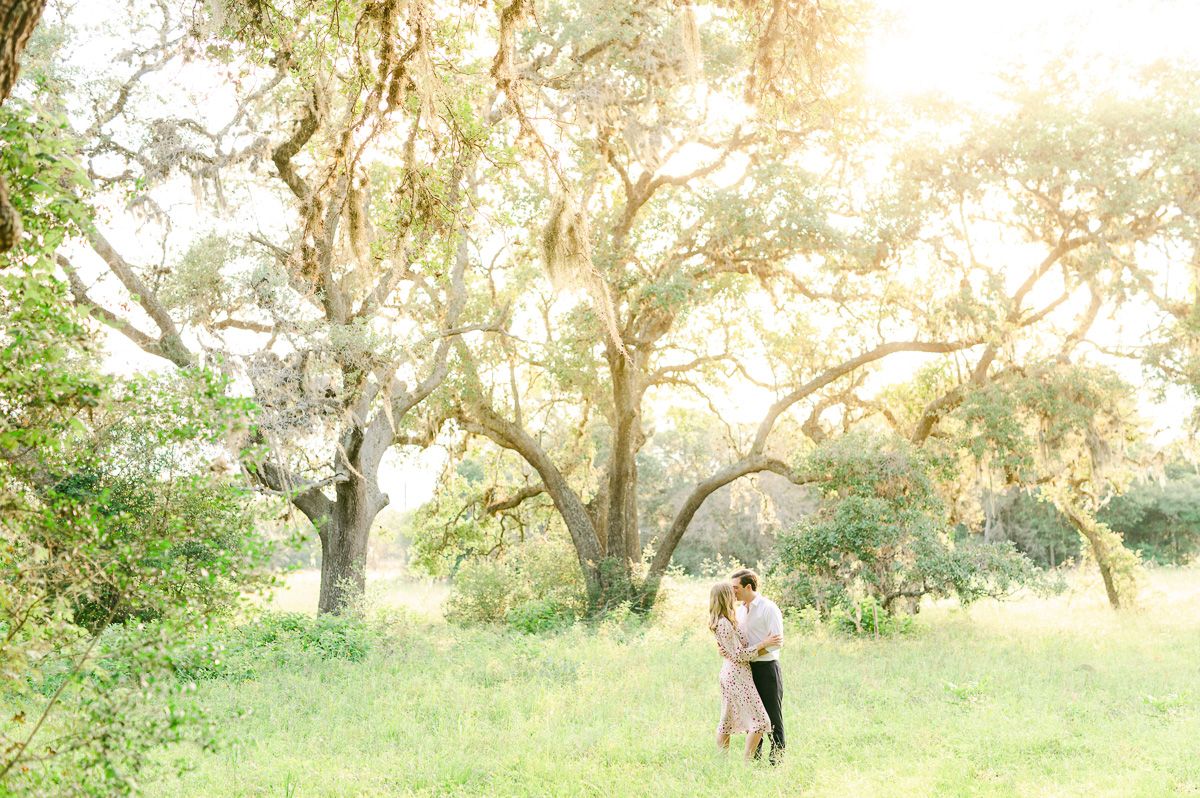 couple at Brazos Bend State Park
