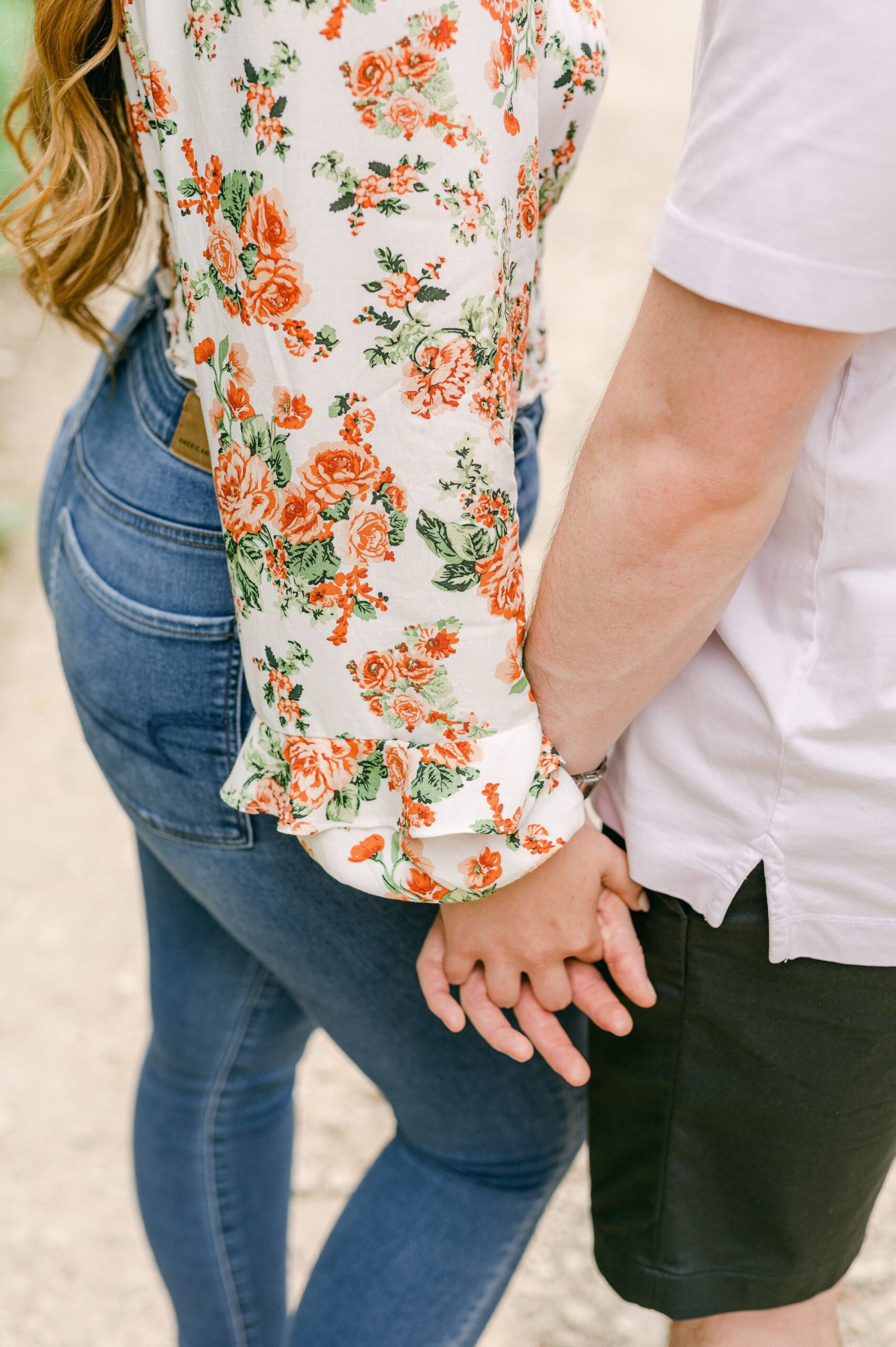 detail during engagement session