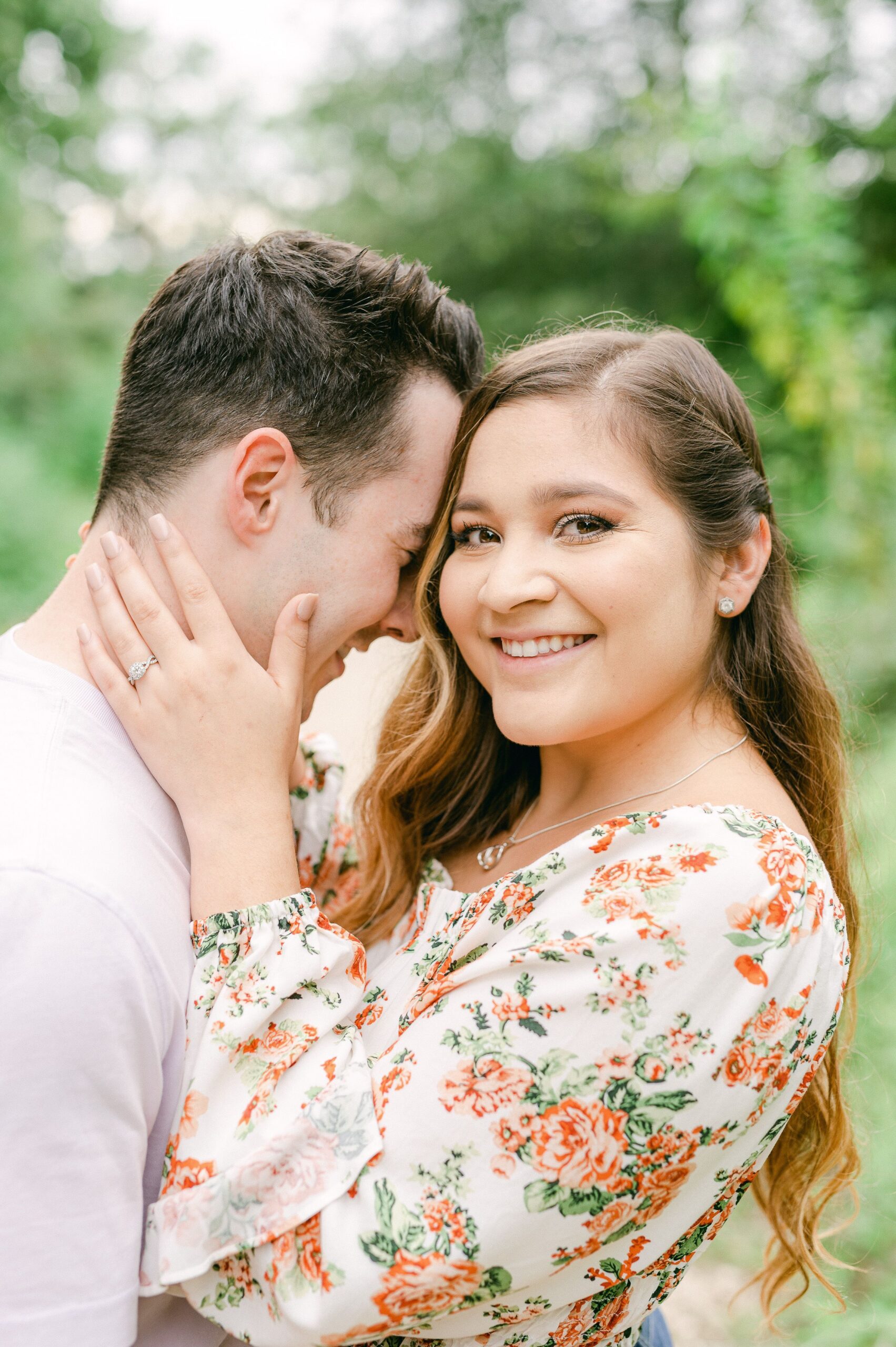 Memorial Park Engagement Photos
