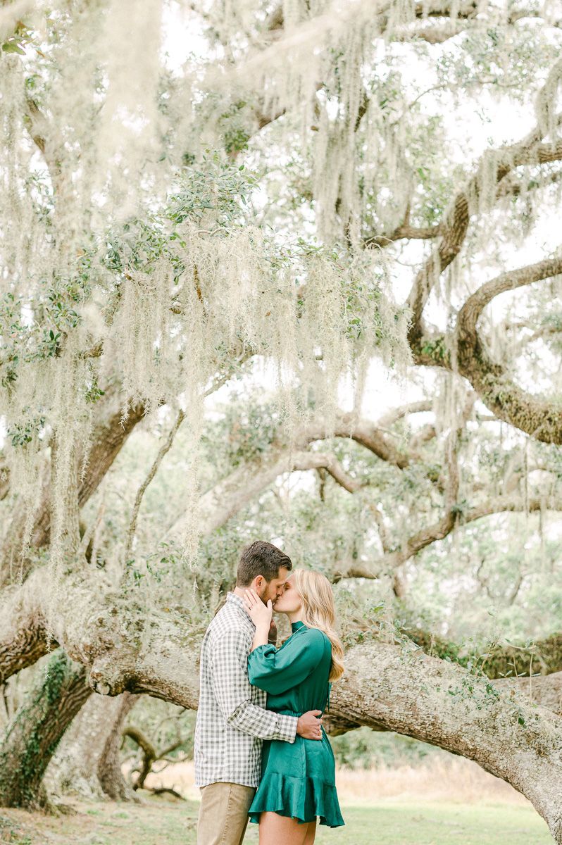 Brazos Bend State Park Photos with Spanish moss tree