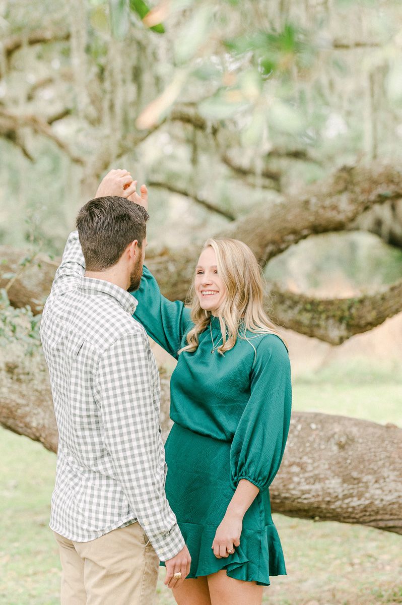 Brazos Bend State Park Photos with Spanish moss tree