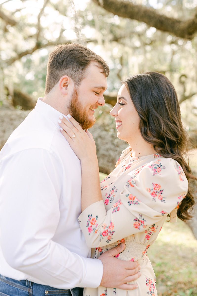 engagement session at Brazos Bend State Park