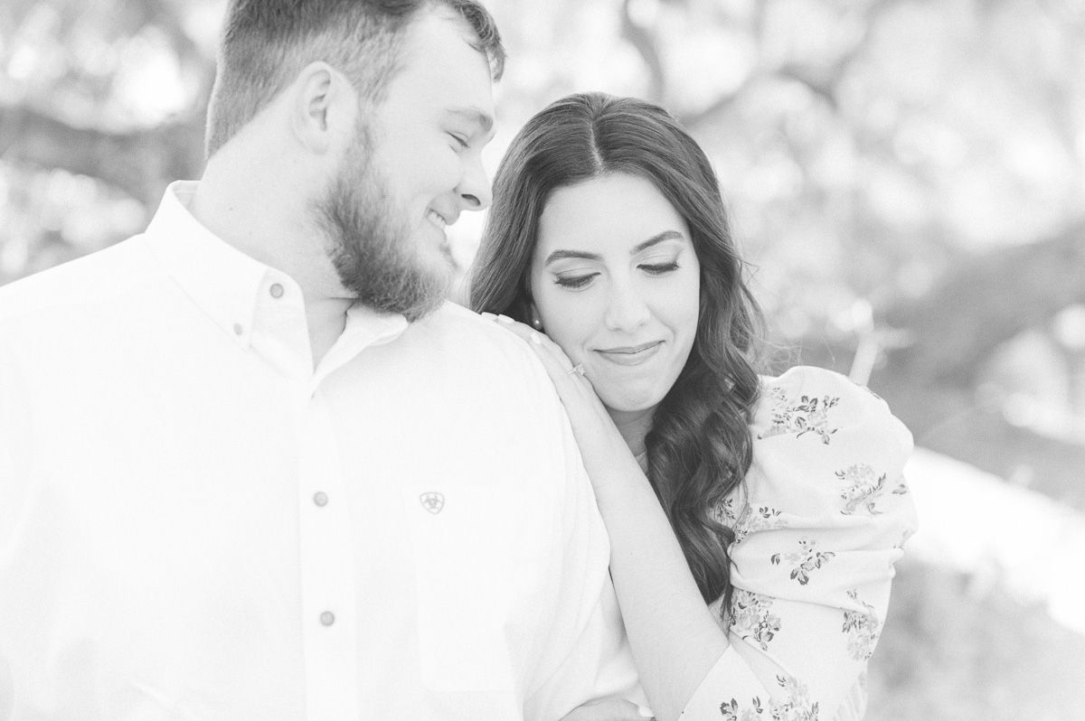 engagement session at Brazos Bend State Park