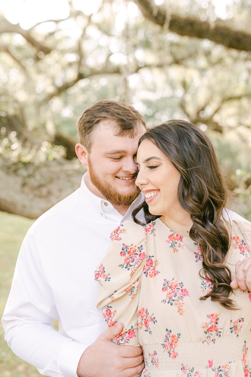 engagement session at Brazos Bend State Park