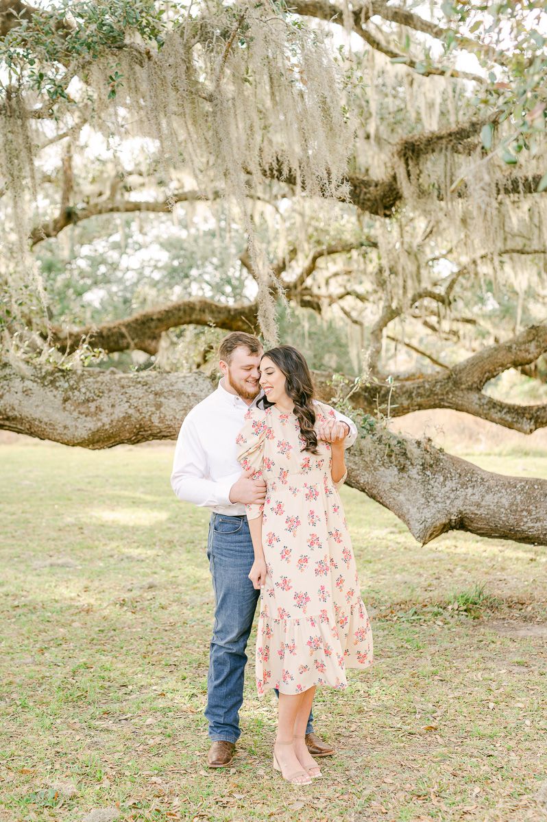 engagement session at Brazos Bend State Park