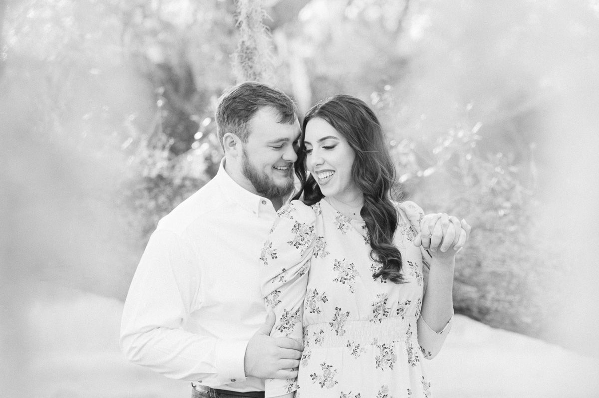 engagement session at Brazos Bend State Park