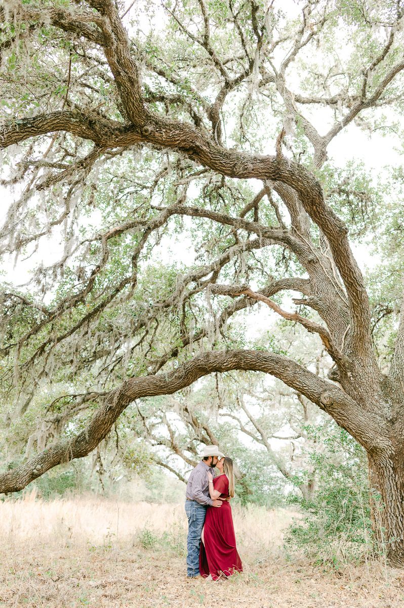 Houston winter engagement session