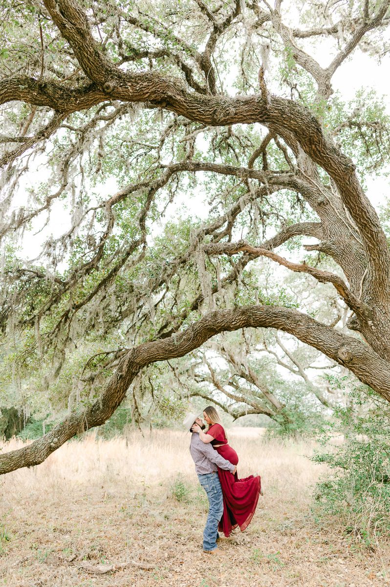 Houston winter engagement session