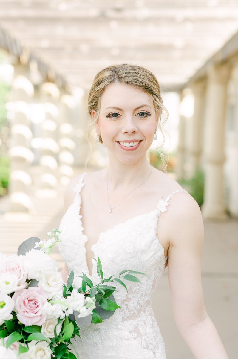Bride during her Houston bridal session