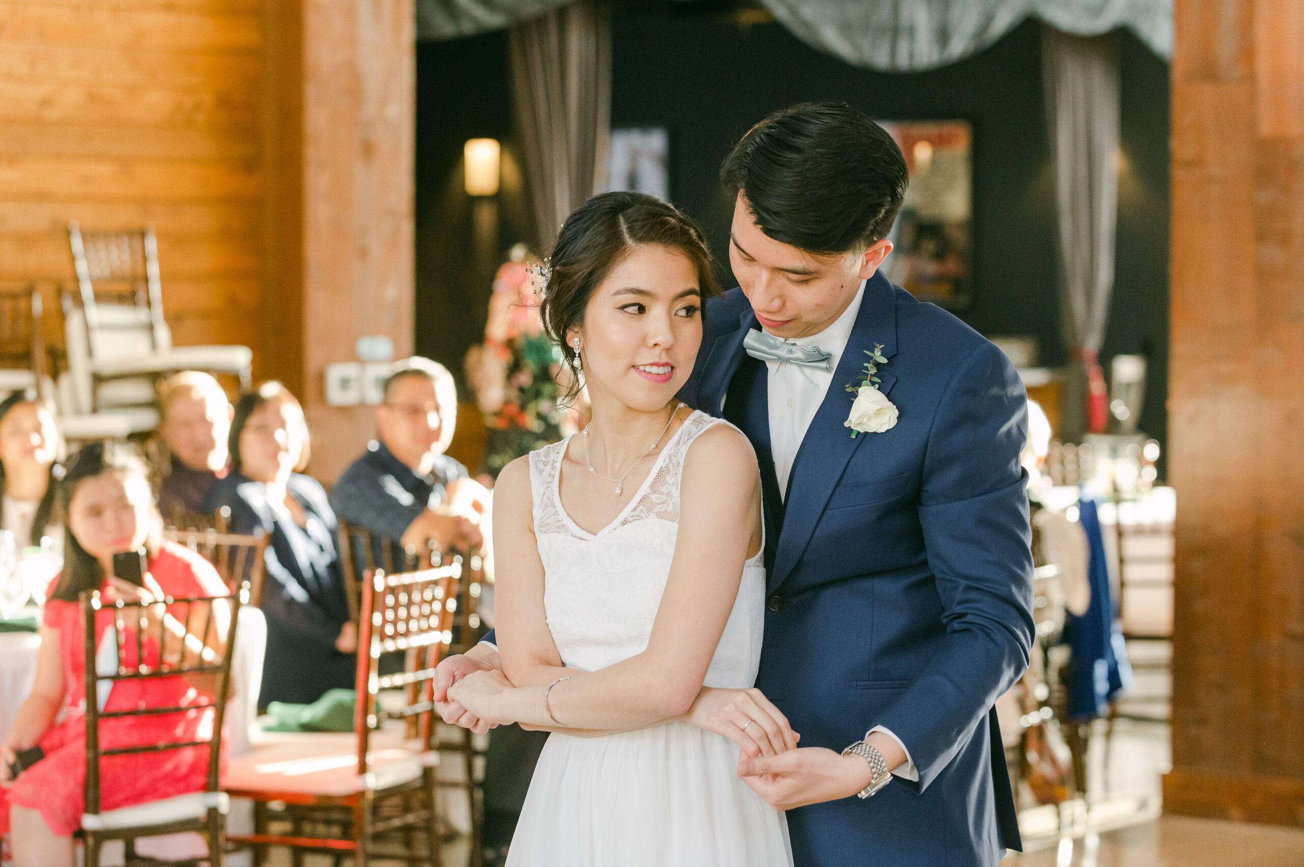 first dance at Starshine Texas wedding reception