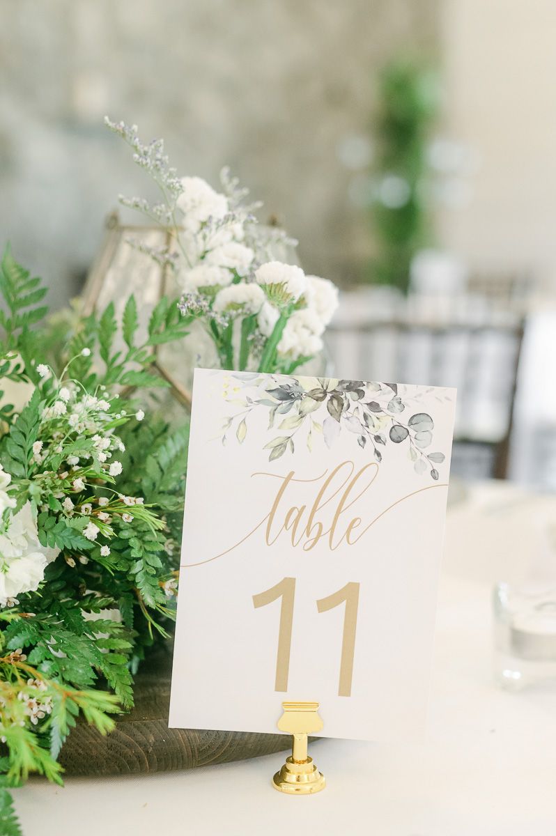 wedding reception table decor