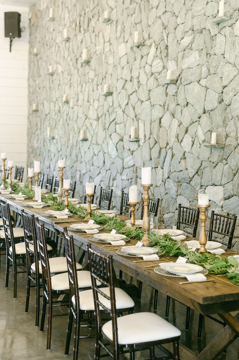 wedding reception table decor