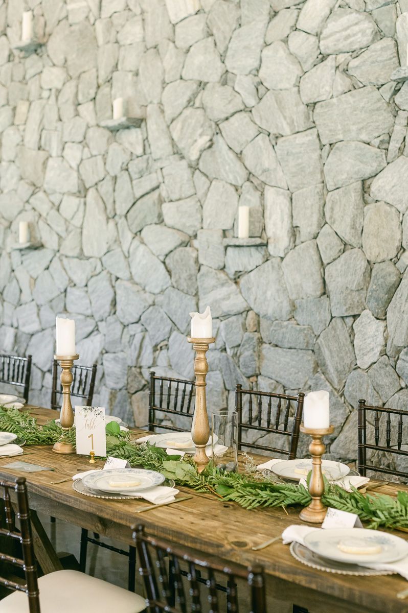 wedding reception table decor