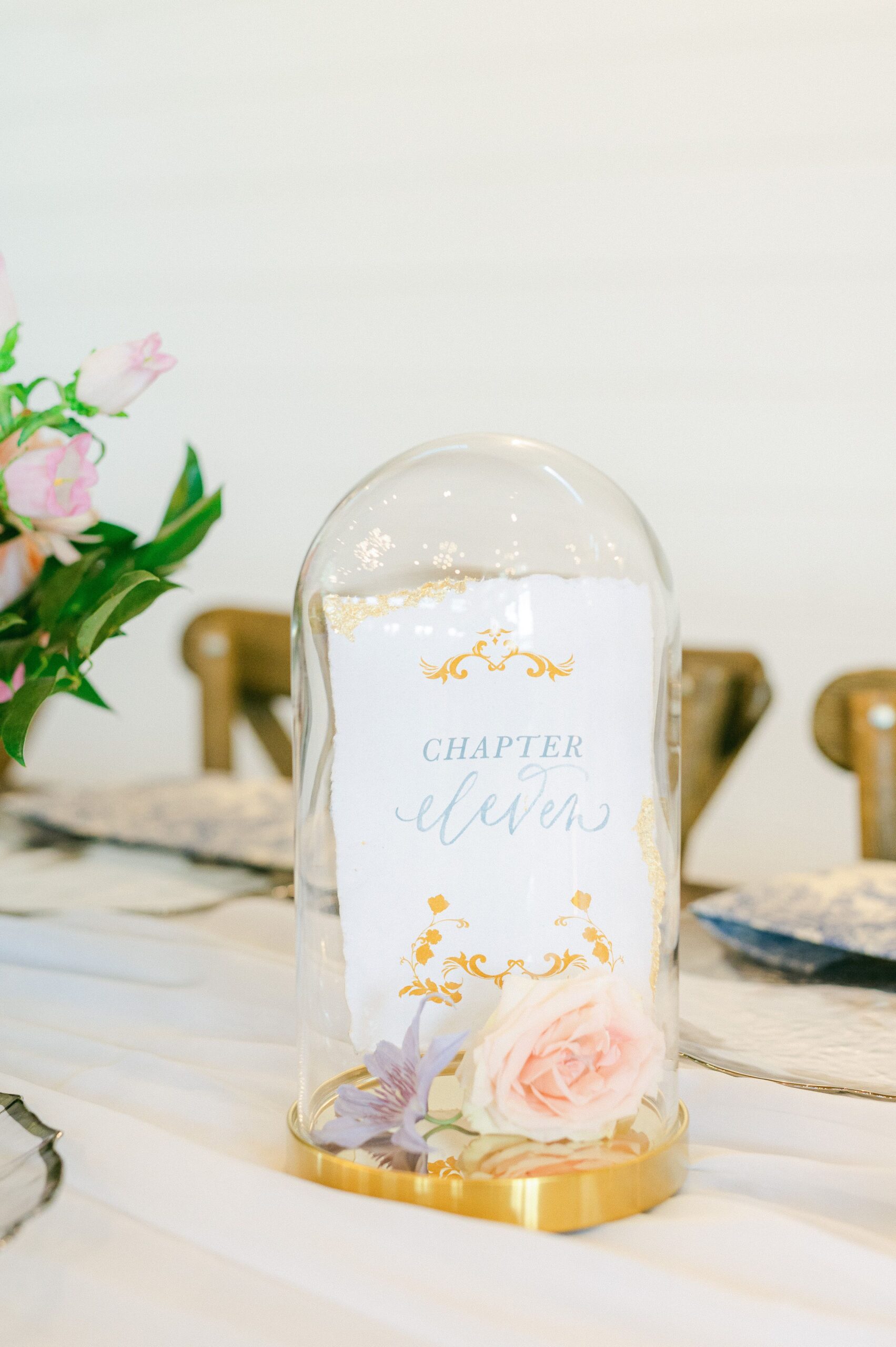 Bridgerton inspired wedding decor
