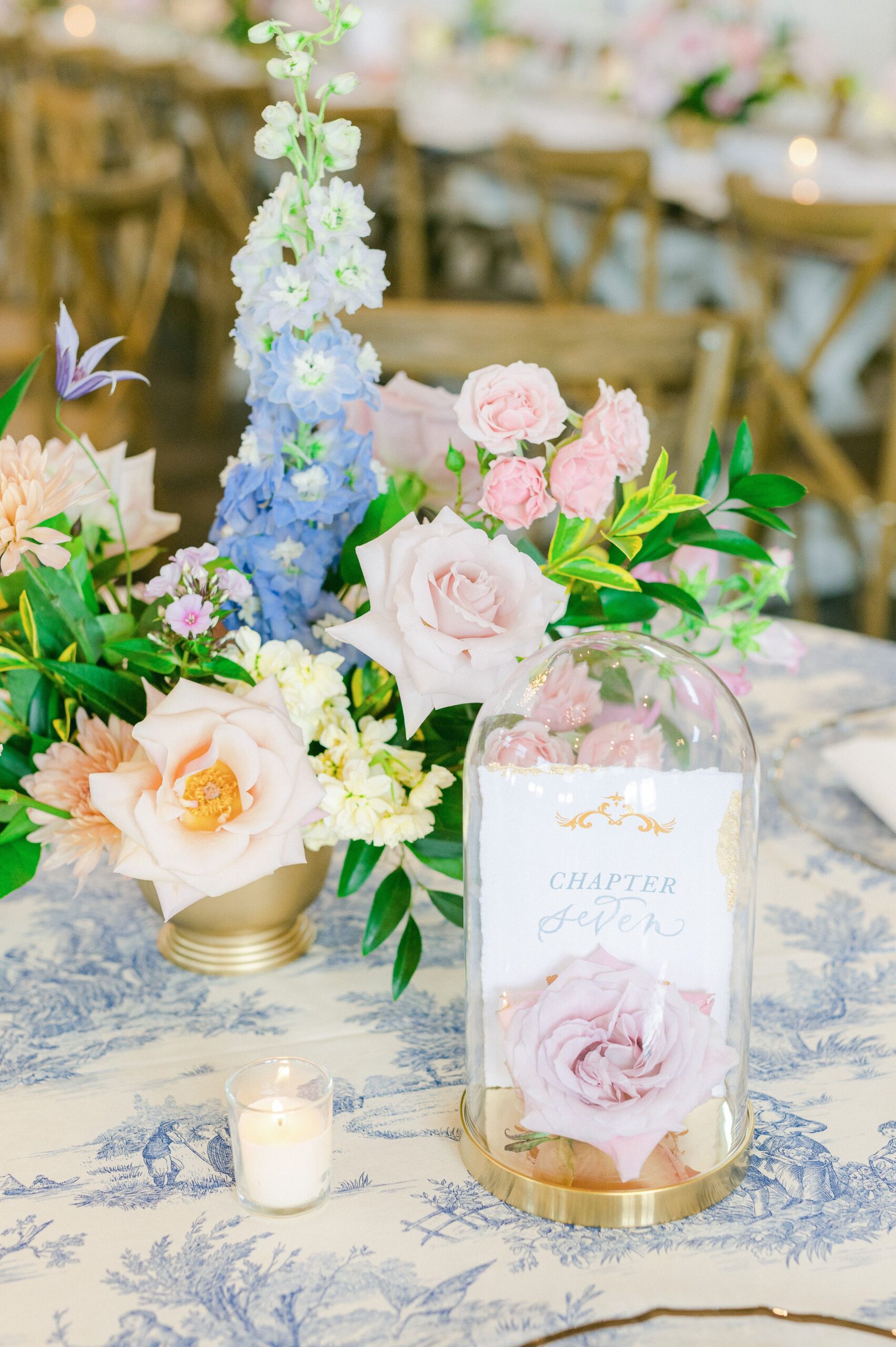 Bridgerton inspired wedding decor