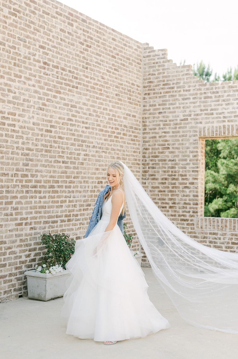 Houston Bridal Portraits at Iron Manor