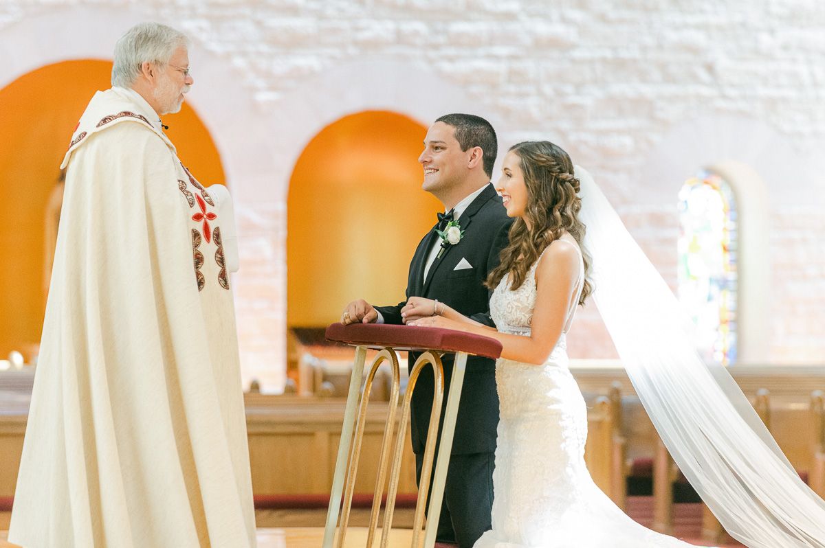 church wedding ceremony in Katy, Tx