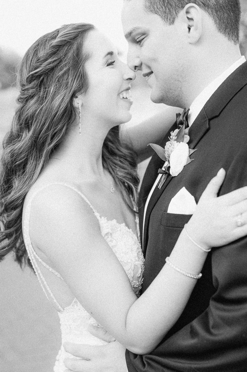 bride and groom at their Katy Tx wedding