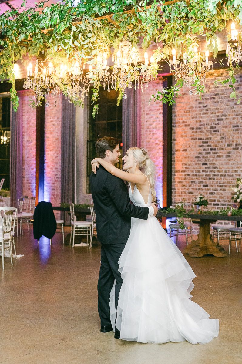 reception dancing at Montgomery, Tx wedding