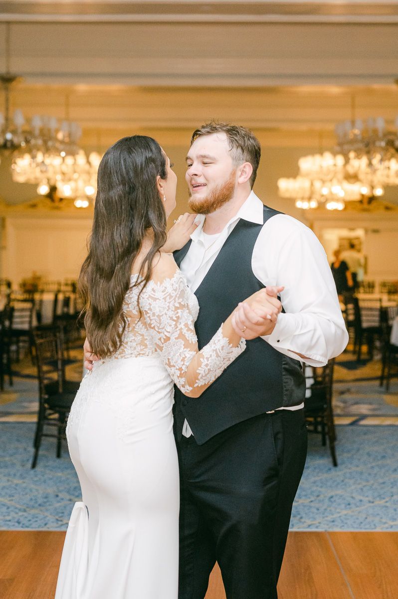 last dance at the Grand Galvez wedding