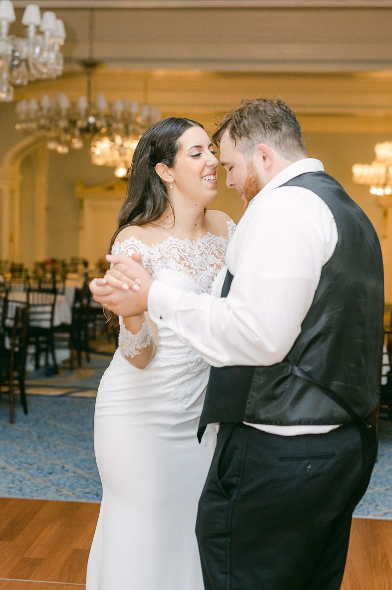 last dance at the Grand Galvez wedding