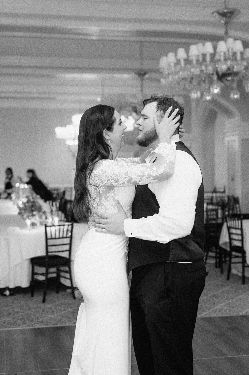 last dance at the Grand Galvez wedding