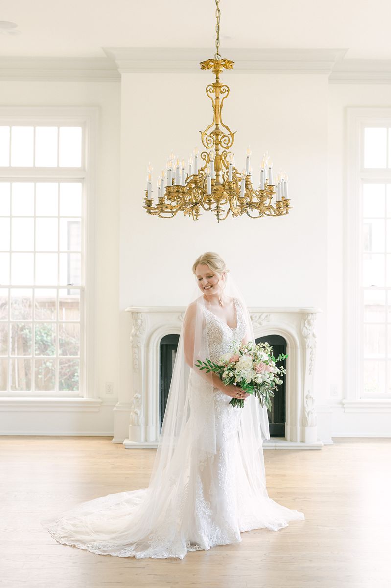 Houston bridal photography at The Creative Chateau