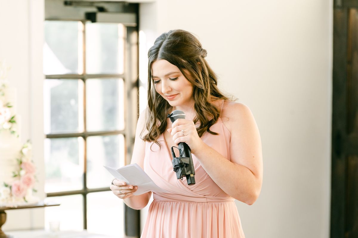 toasts at Venue 311 wedding reception