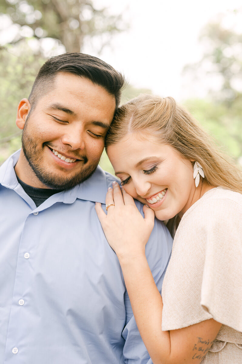 a couple at bull creek park