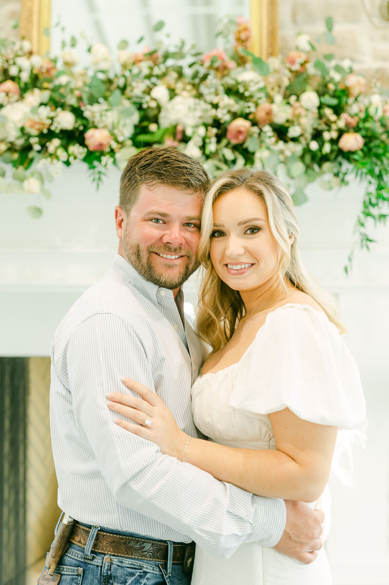 a couple at magnolia grove wedding venue