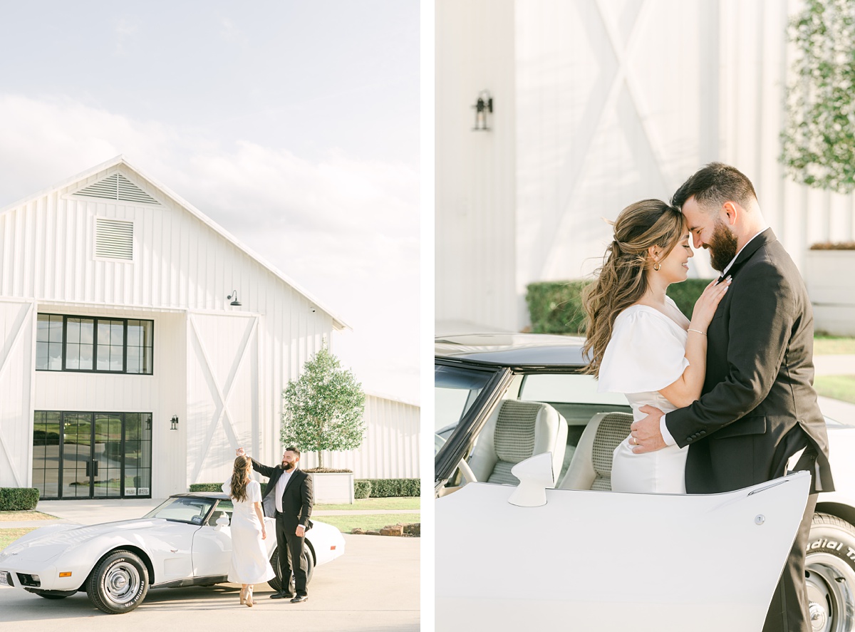 Anniversary session at The Farmhouse by Houston wedding photographer Eric & Jenn Photography