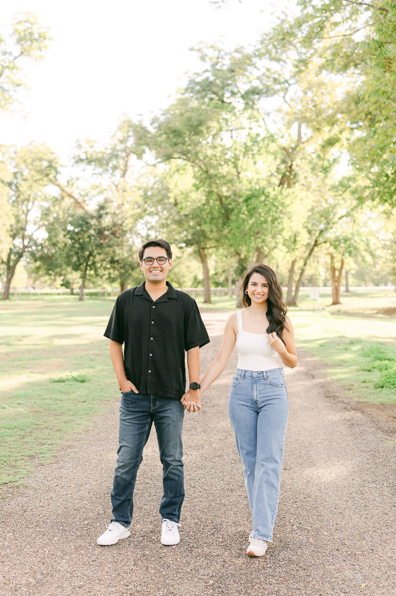 engagement session by Houston wedding photographer Eric and Jenn Photography