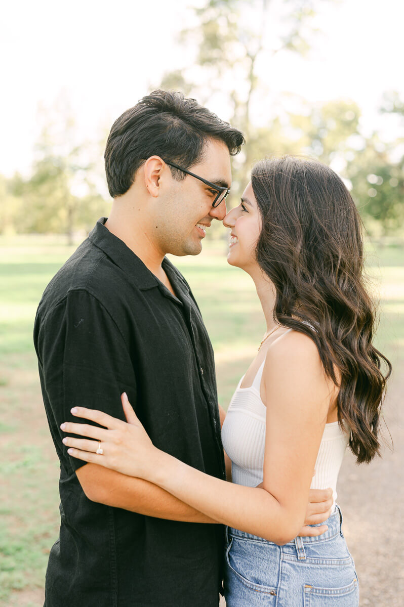 engagement session by Houston wedding photographer Eric and Jenn Photography