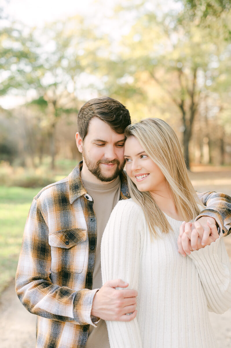 cypress engagement session photographed by houston wedding photographer 