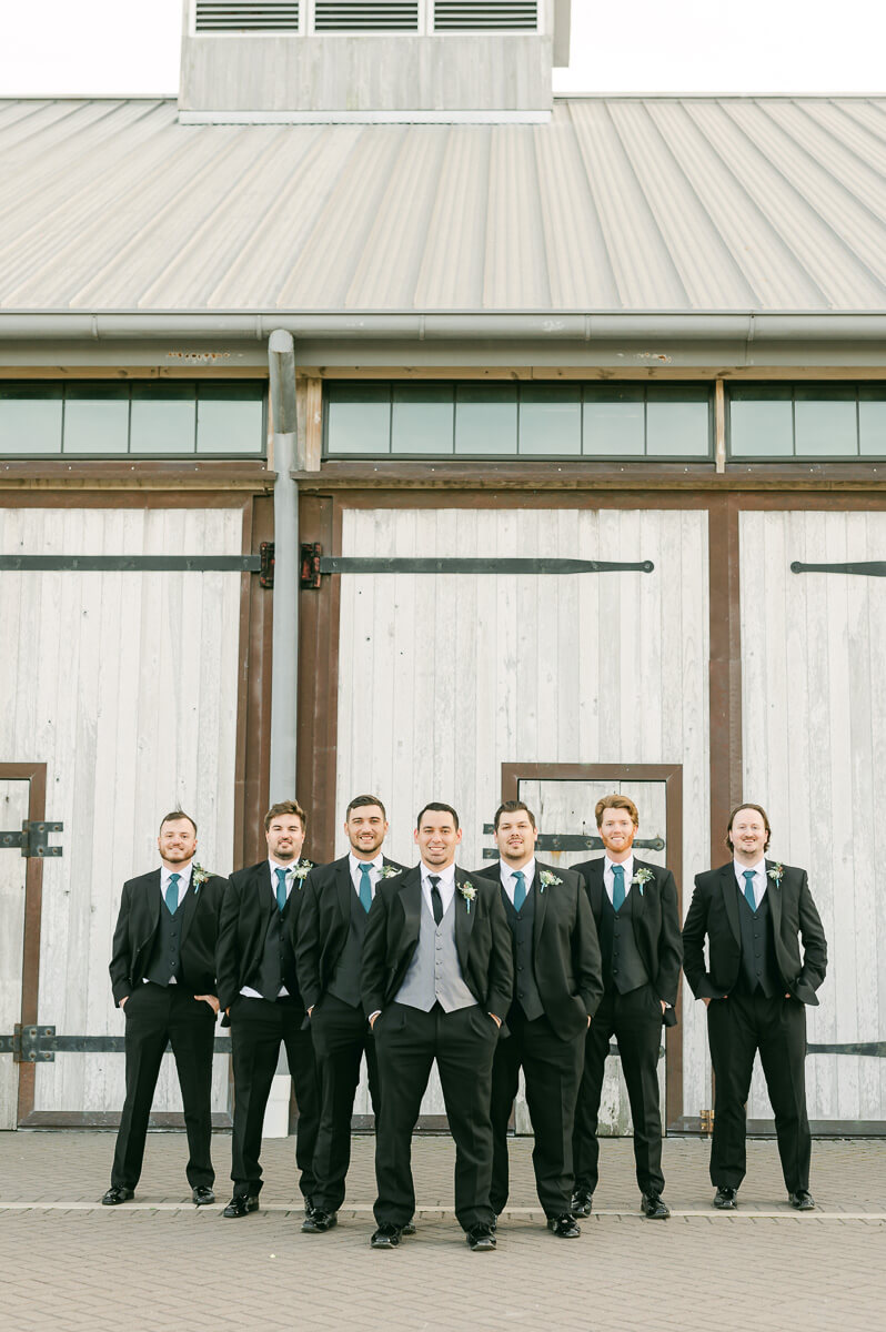 winter wedding at beckendorff farms katy texas