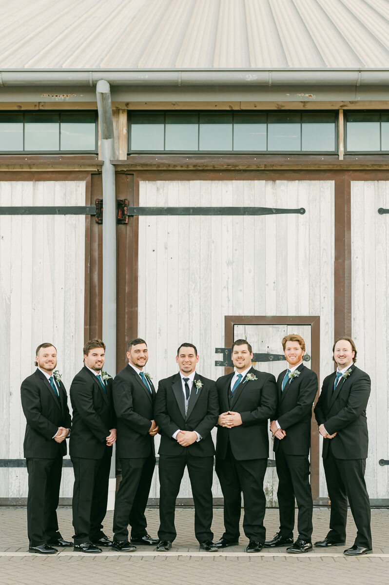 winter wedding at beckendorff farms katy texas