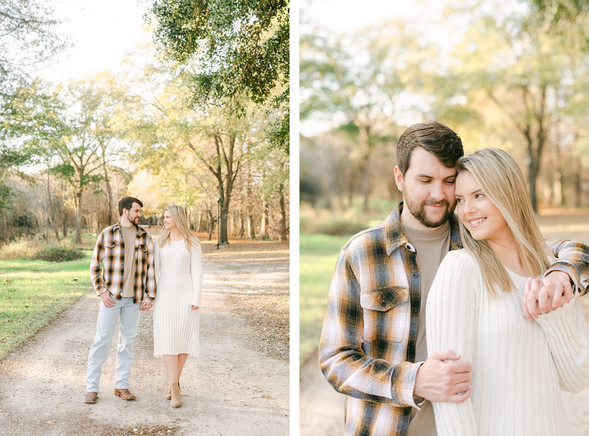 cypress engagement session photographed by houston wedding photographer 