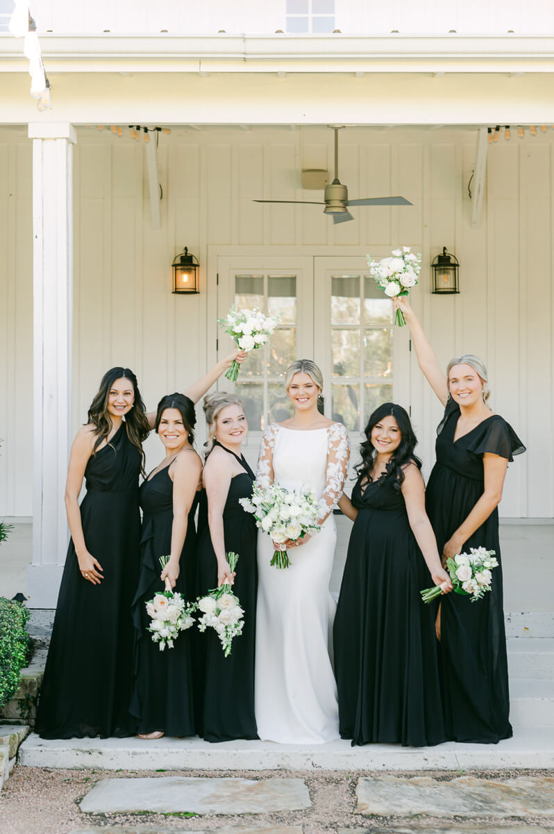 spring wedding at the farmhouse houston texas