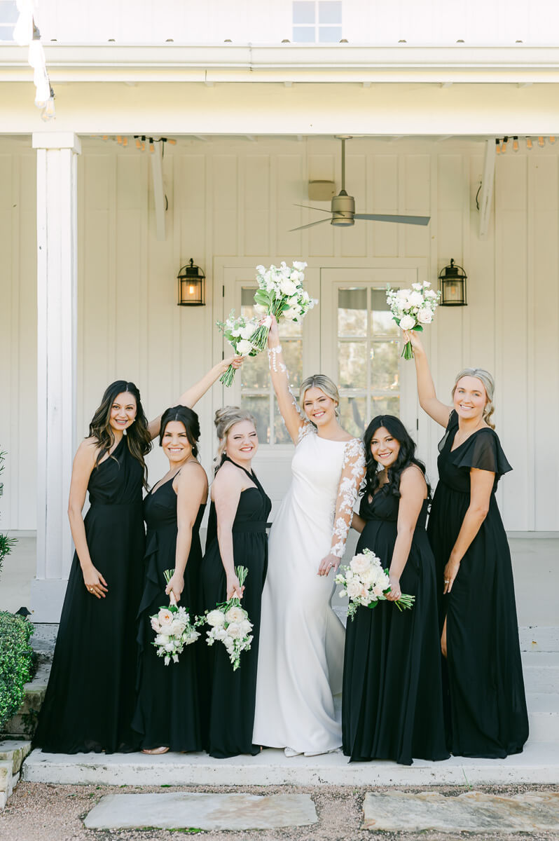 spring wedding at the farmhouse houston texas