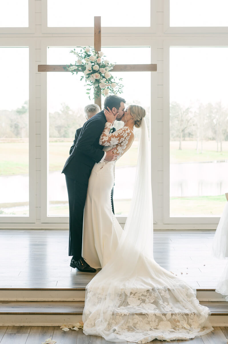 spring wedding at the farmhouse houston texas