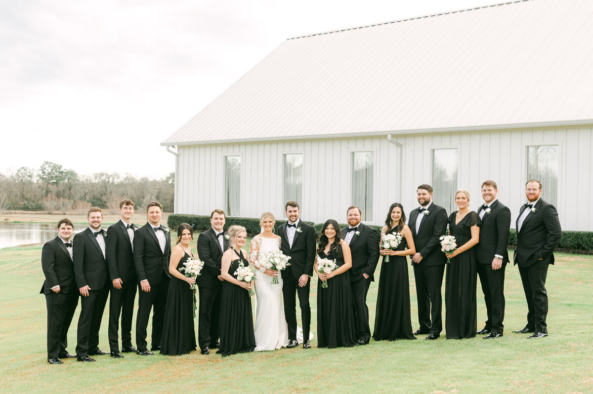 spring wedding at the farmhouse houston texas