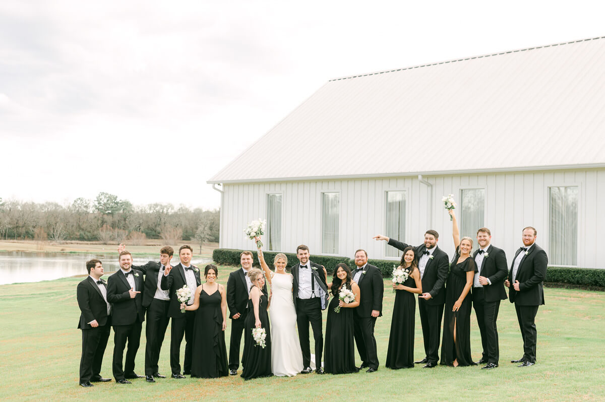 spring wedding at the farmhouse houston texas