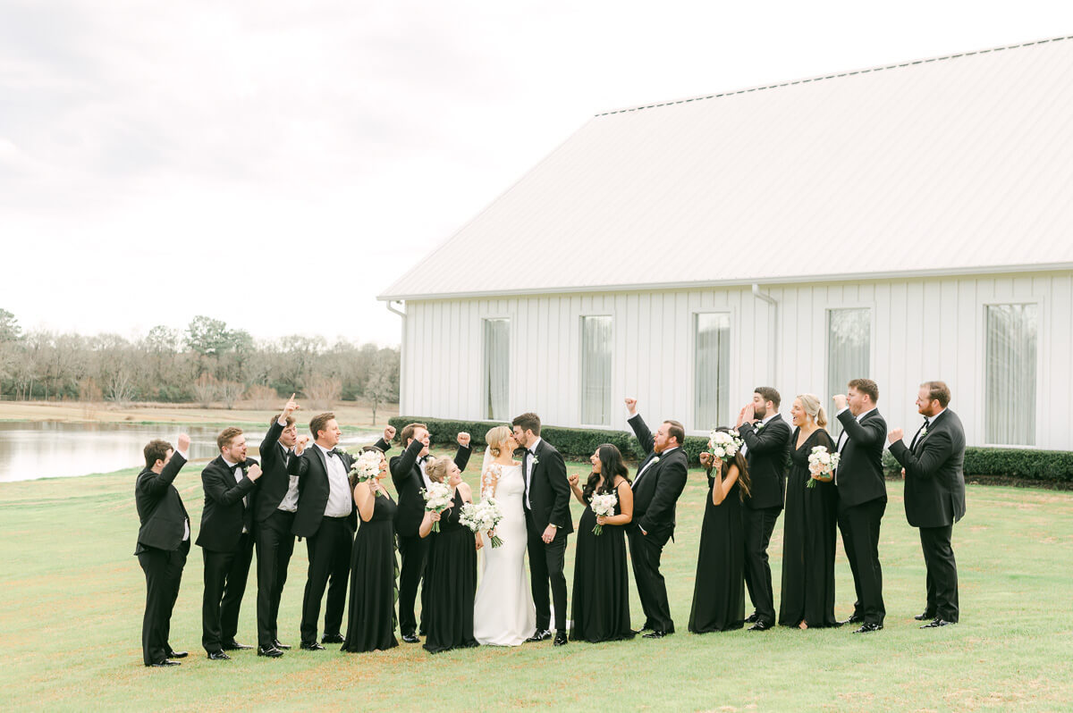 spring wedding at the farmhouse houston texas