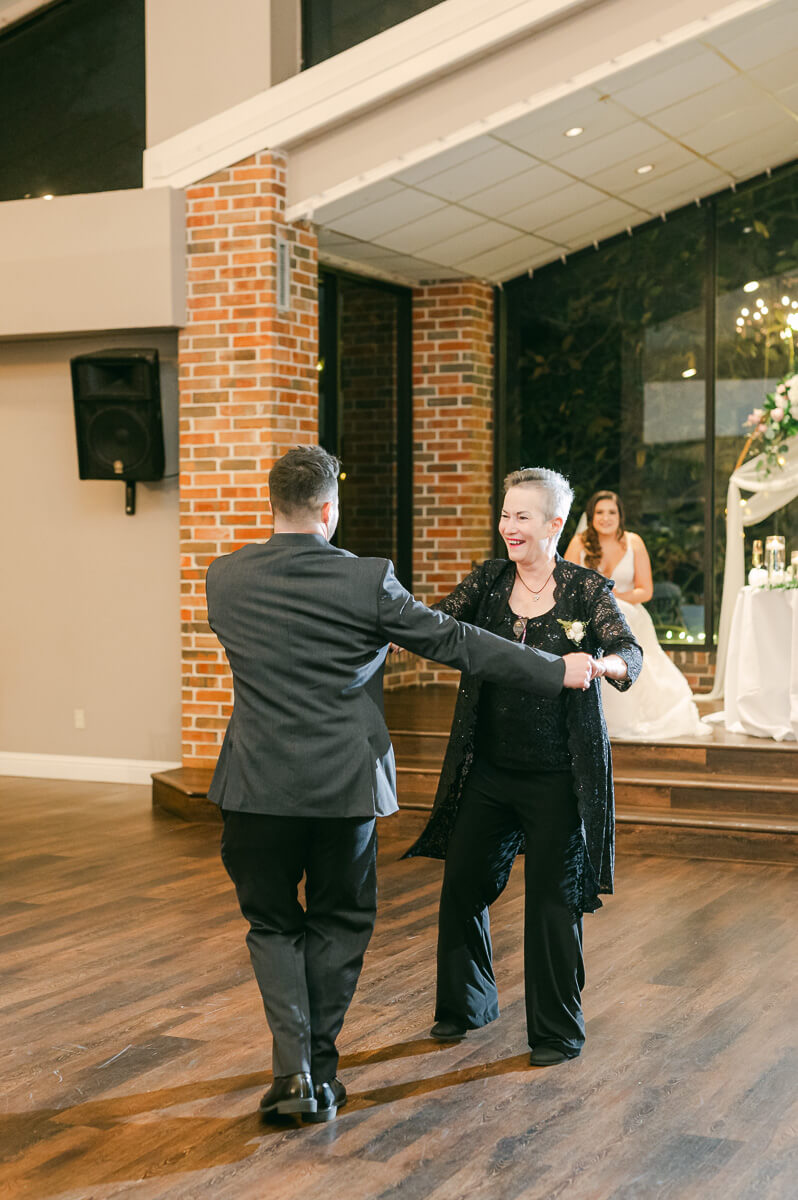 mother son dance at Shirley Acres 