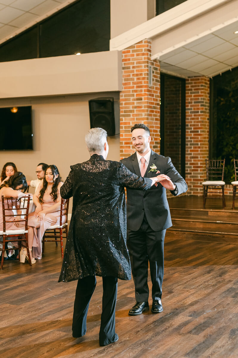 mother son dance at Shirley Acres 