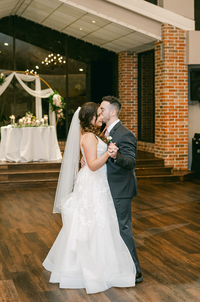 first dance at Shirley Acres wedding in Houston, Tx